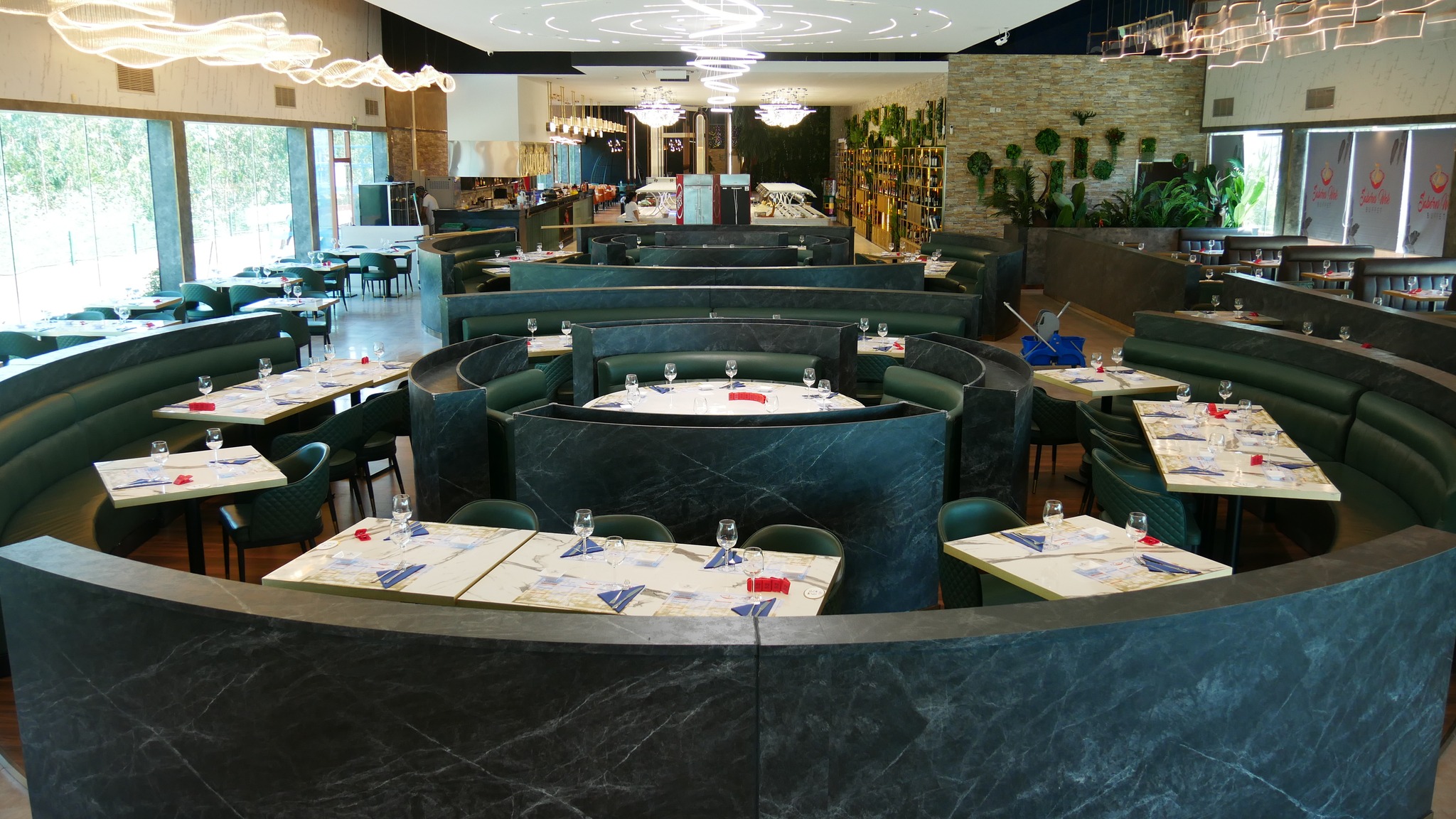 Interior do restaurante